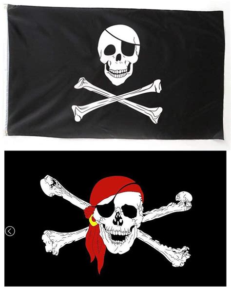 Famous Pirate Flags