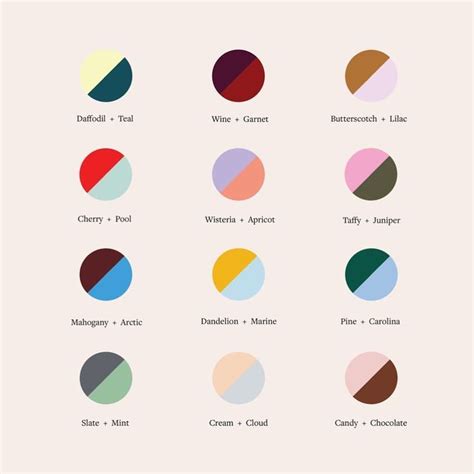 color combos color palette design color theory color inspiration