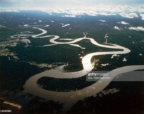 Bends In The Amazon River Aerial View Peru News Photo Getty Images