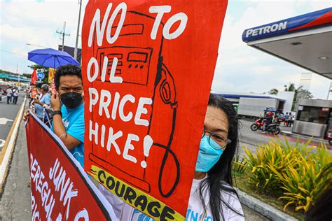 Photos Manilas Urban Poor Workers Protest Series Of Oil Price Hikes