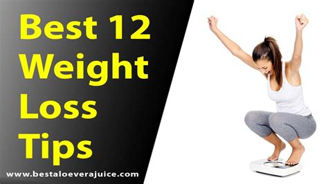 best 12 weight loss tips youtube