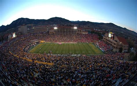 Download University Of Colorado At Boulder Football Stadium Wallpaper