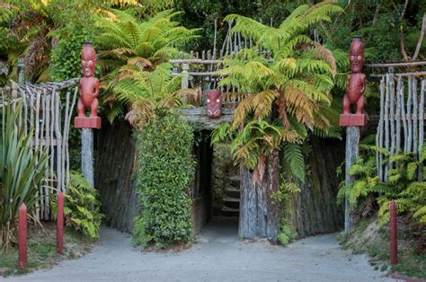 Tamaki Maori Village Entrance Ed O Keeffe Photography