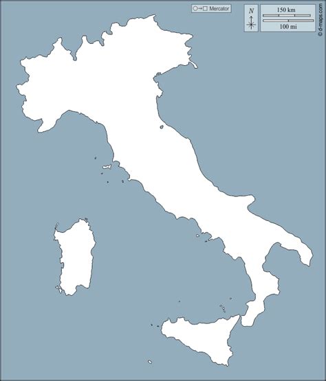 Italia Regioni E Capoluoghi Cartina Muta Italia Regio