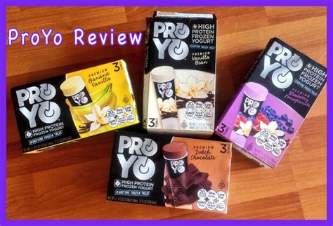 Proyo High Protein Frozen Yogurt Review • Foodie Loves Fitness