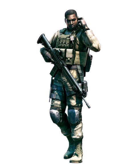 Resident Evil 5 Character Art Introduces The Bsaa Cinemablend