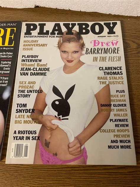 Drew Barrymore Collection Items Including Playboy Drew Tot