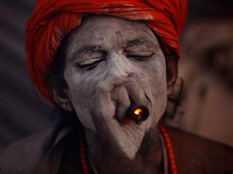 Maha Shivaratri 2017 Stunning Images Show Holy Men Smoking Cannabis