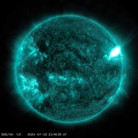 Intensely Powerful X1 0 Solar Flare Witnessed By Nasa’s Solar Dynamics Observatory