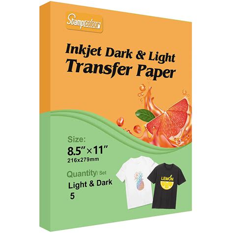 Inkjet Light And Dark Transfer Paper Wholesale Transfer Paper Craft