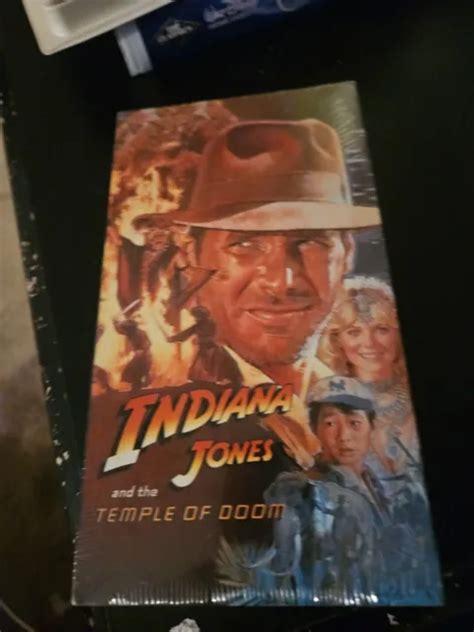 INDIANA JONES AND The Temple Of Doom VHS Movie New Factory Sealed