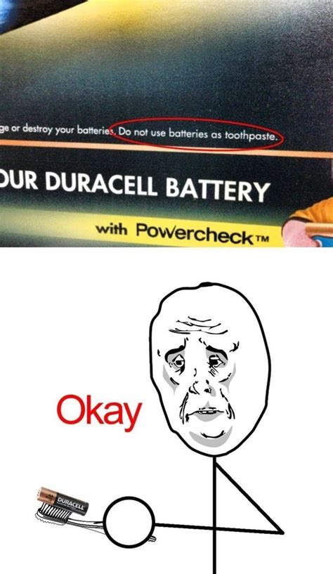 Batteries Humor Hilarious Stupid People