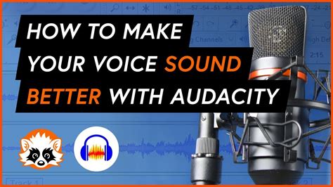 How To Make Your Voice Sound Better With Audacity Youtube