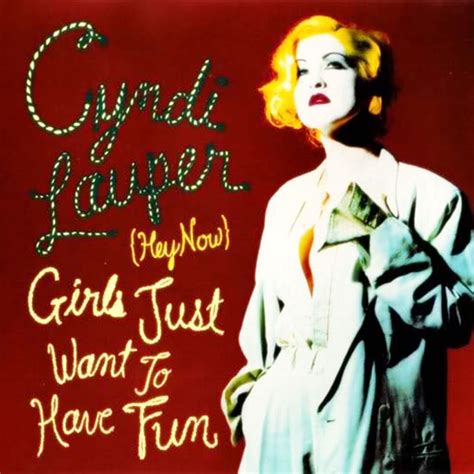 Cyndi Lauper 80s Girls Just Wanna Have Fun