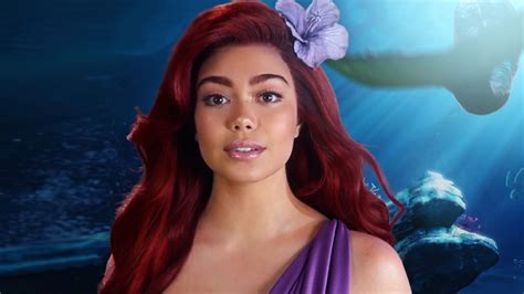 See Aulii Cravalho Belt Out Part Of Your World For Little Mermaid Live