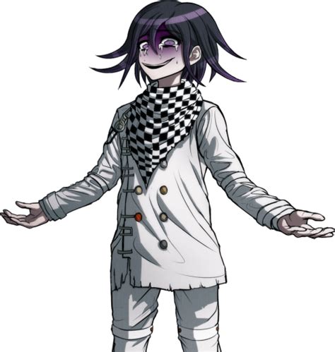 The following sprites appear in the files for bonus mode and are used as placeholders in order to keep kokichi's sprite count the same as the main game. kokichi ouma sprite edit | Tumblr