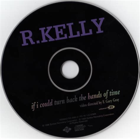 Release If I Could Turn Back The Hands Of Time By R Kelly Cover