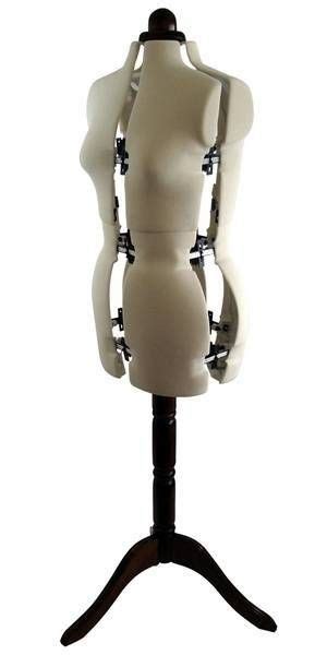 Adjustable Dressmakers Mannequin Small Natural Sew Much Easier