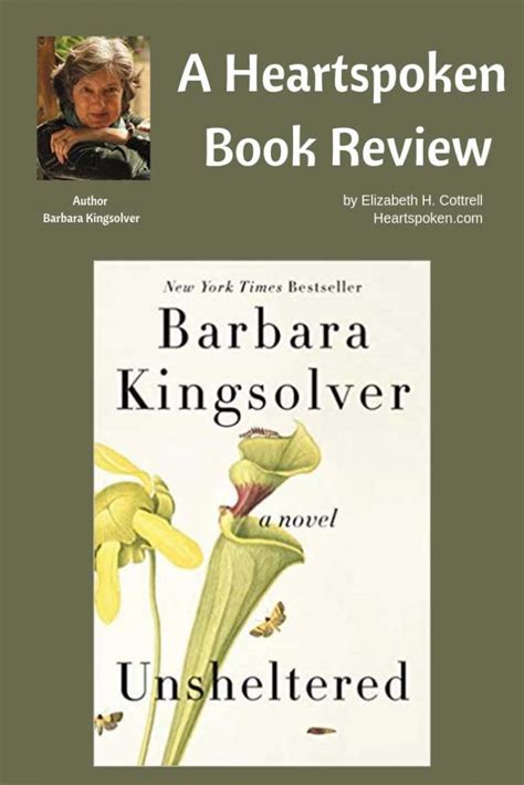 Book Review Unsheltered By Barbara Kingsolver Heartspoken
