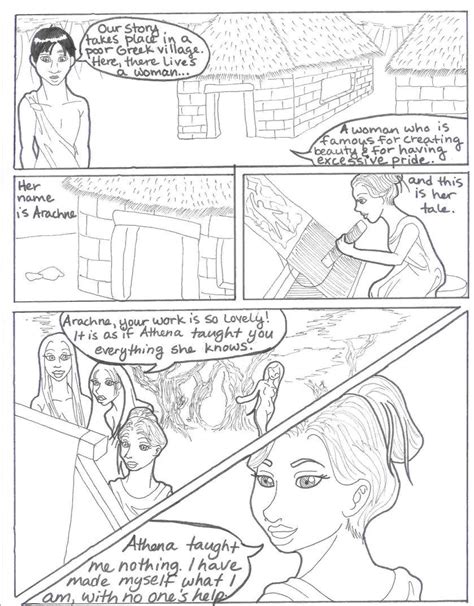 Arachne And Athena Page 1 By Thesaneminority On Deviantart