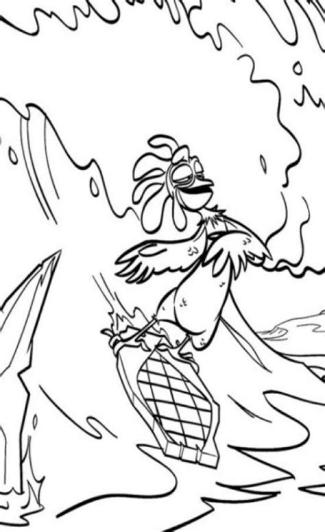 Surfs Up 03 Coloring Page
