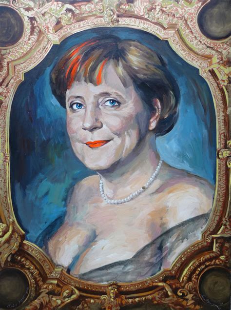 Kunstwerk Merkel Von