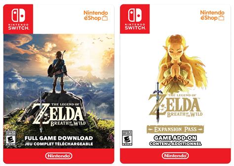 Zelda Breath Of The Wild For Nintendo Switch