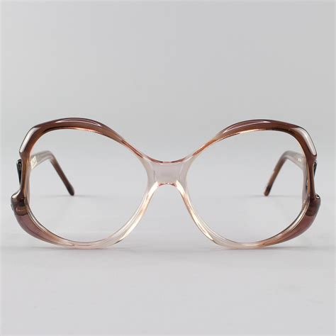 80s Glasses Vintage Eyeglasses 1980s Oversized Round Etsy