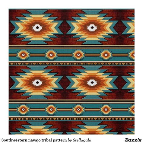 Southwestern Tribal Pattern Fabric Southwestern Design Patterns