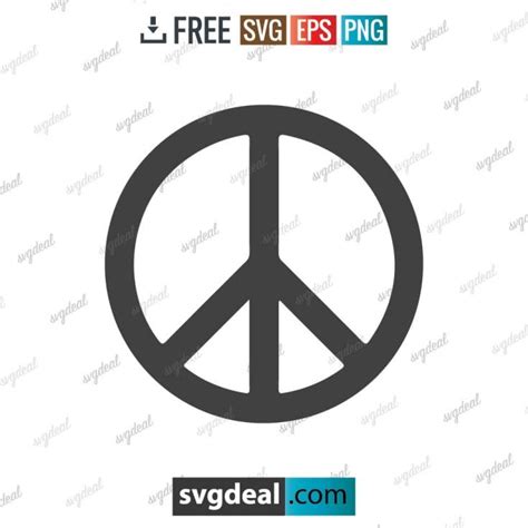 √ 6 Peace Sign Svg Files For Your Personal Project Free Svg Files