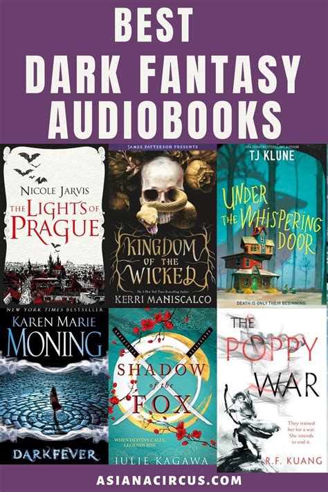 10 Best Dark Fantasy Audiobooks For Adults Asiana Circus Dark