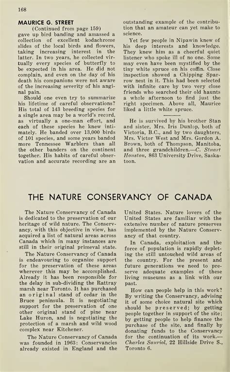 Pdf The Nature Conservancy Of Canada