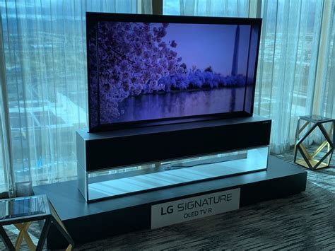Lg Redefines The Tv With The New Oled R The Worlds First Rollable