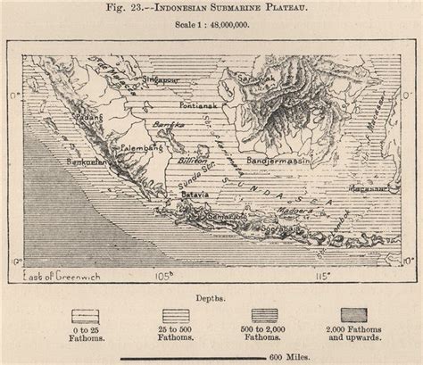 Administrative Divisions Of Java Indonesia East Indies 1885 Old Antique Map