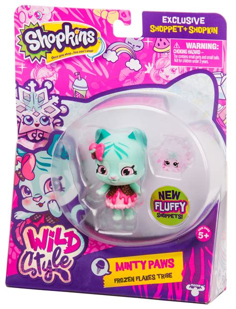 Shopkins Shoppets Season 9 Single Pack Minty Paws