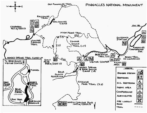 28 Map Pinnacles National Park Online Map Around The World