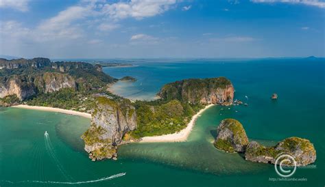 Railay Peninsula Viewed From The South Richard Whitcombe Flickr