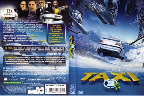 Jaquette Dvd De Taxi 3 Cinéma Passion
