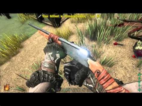 ARK Survival Evolved Quetzalcoatlus Machined Sniper Rifle Darts YouTube