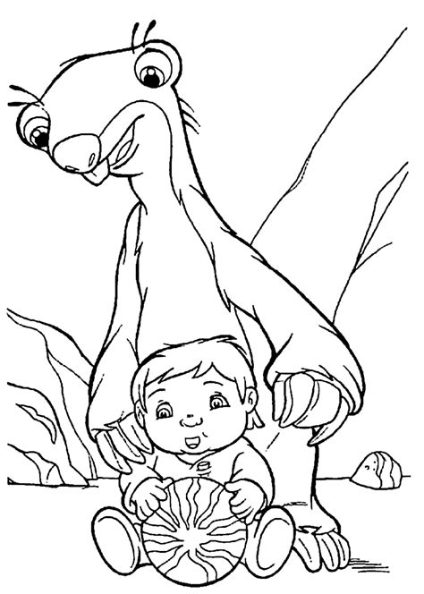 Aufgrund der kommerziellen flops der mit traditioneller zeichentricktechnik hergestellten filme anastasia und titan a e. Pin on Coloring Pages (Ice Age)