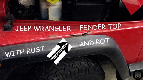 Jeep Wrangler Tj Powder Coated Aluminum Diamond Plate 24 Fender Tops