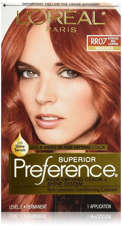 Copper Red Hair Dye Loreal Earnestine Whitaker