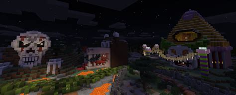 Halloween Land Adventure Minecraft Pe Maps