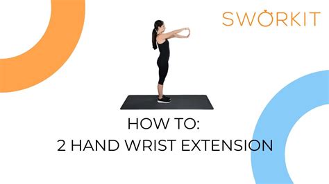 Two Hand Wrist Extension Stretch Exercise Youtube