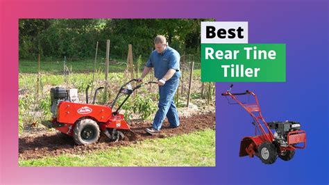 Best Rear Tine Tiller Top Rear Tine Tiller For Home Garden Youtube