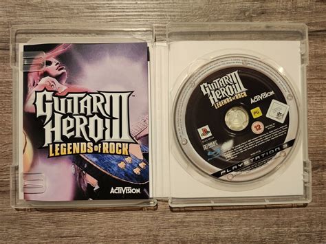 Guitar Hero 3 Iii Legends Of Rock Activision Sony Playstation 3 Ps3