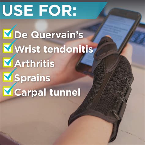 Buy BraceAbility Thumb Wrist Spica Splint De Quervain S
