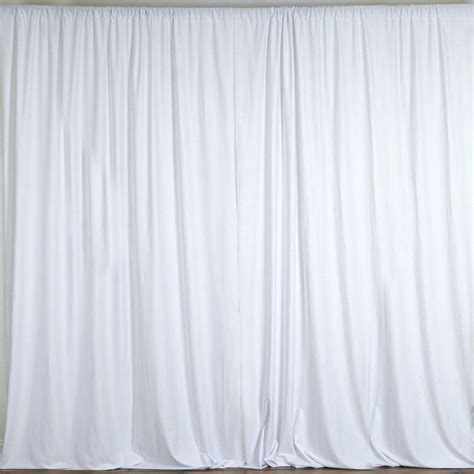 White Curtain Backdrop