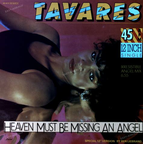 tavares heaven must be missing an angel special 12 version maxi ebay