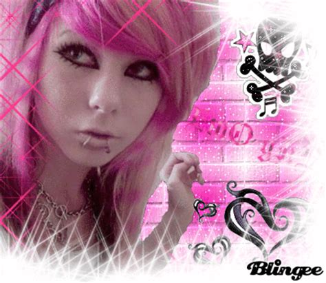 Pink Emo Girl Image 93001944 Blingee Com